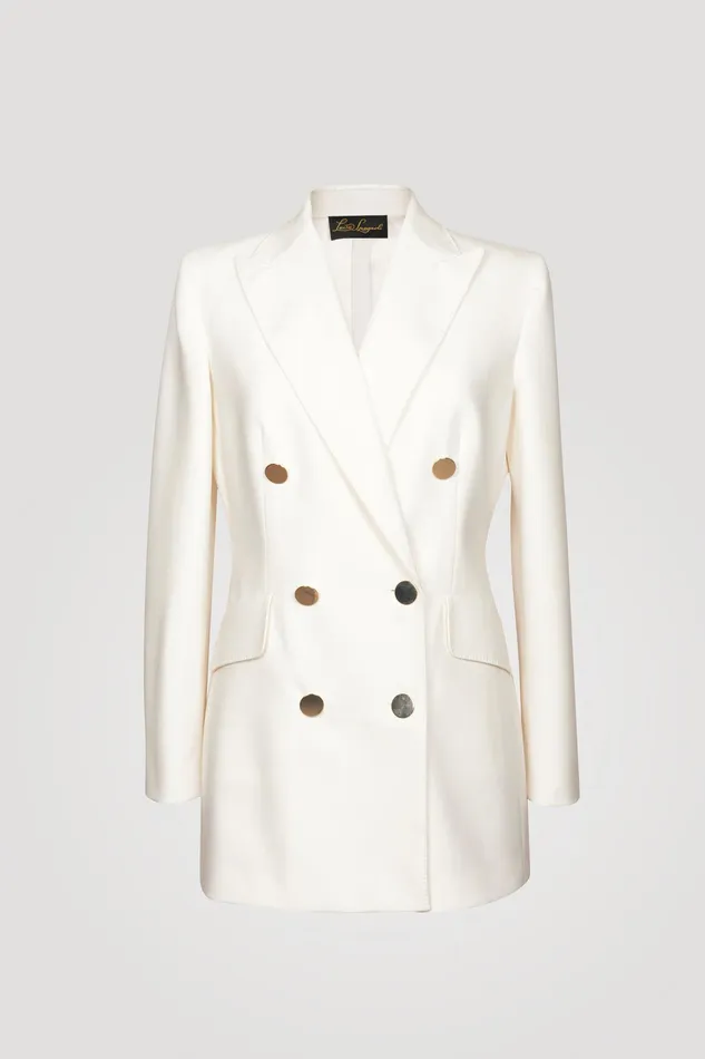 Luisa Spagnoli Jackets and Blazers Verifica Cream 8211 Women Luisa Spagnoli Jackets and Blazers Verifica Cream 8211 Women
