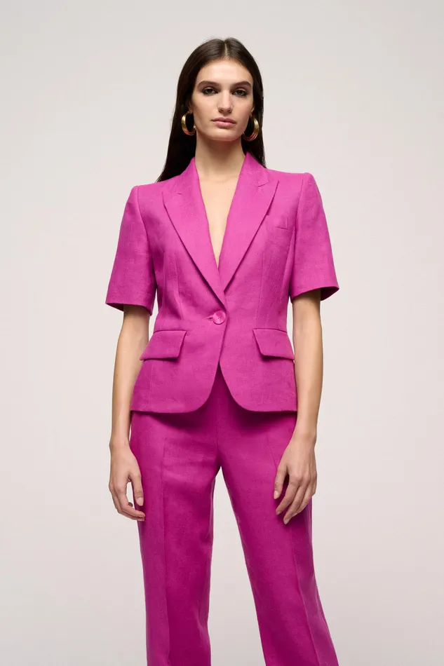 Luisa Spagnoli Jackets and Blazers Vibo Fuchsia 8211 Women