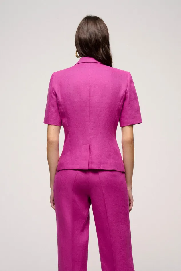 Luisa Spagnoli Jackets and Blazers Vibo Fuchsia 8211 Women Luisa Spagnoli Jackets and Blazers Vibo Fuchsia 8211 Women
