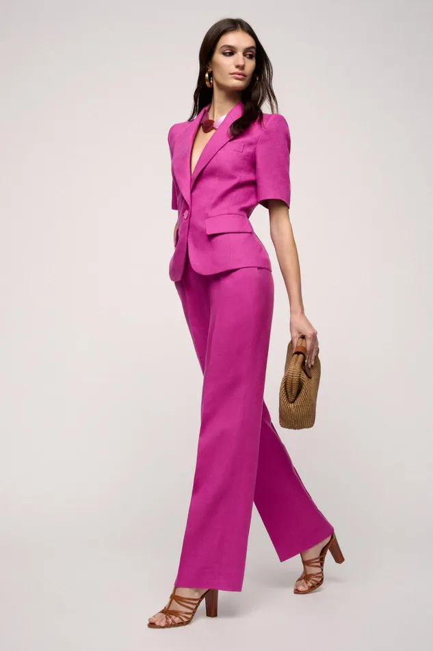 Luisa Spagnoli Jackets and Blazers Vibo Fuchsia 8211 Women Luisa Spagnoli Jackets and Blazers Vibo Fuchsia 8211 Women
