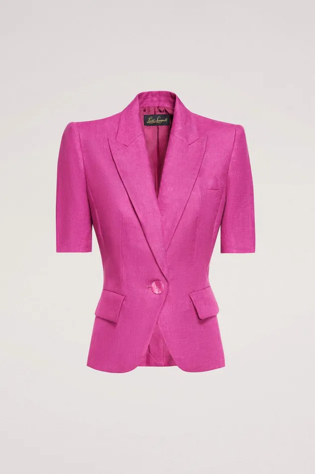 Luisa Spagnoli Jackets and Blazers Vibo Fuchsia 8211 Women Luisa Spagnoli Jackets and Blazers Vibo Fuchsia 8211 Women