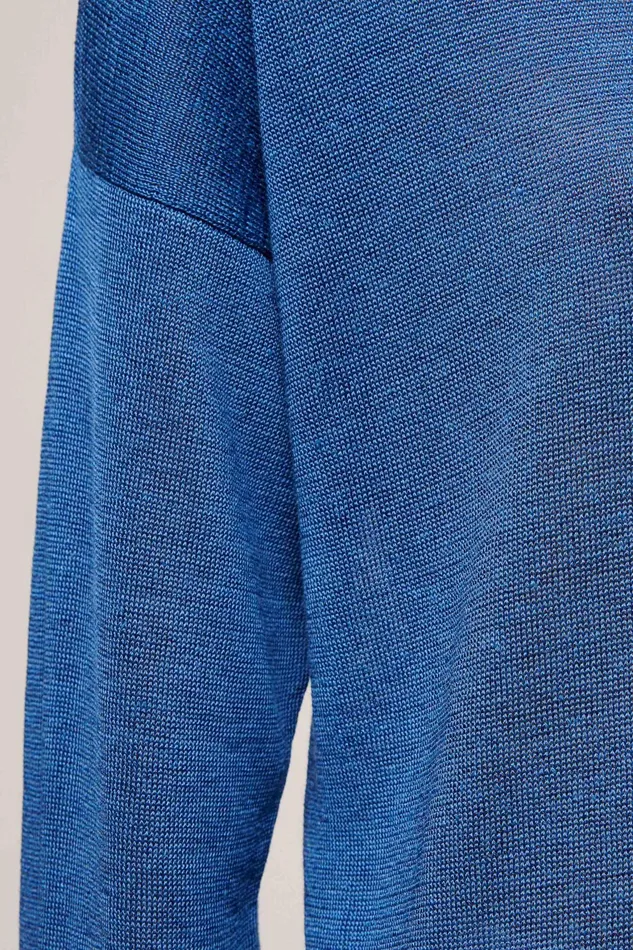 Luisa Spagnoli Knitwear Campanella Blue 8211 Women Luisa Spagnoli Knitwear Campanella Blue 8211 Women