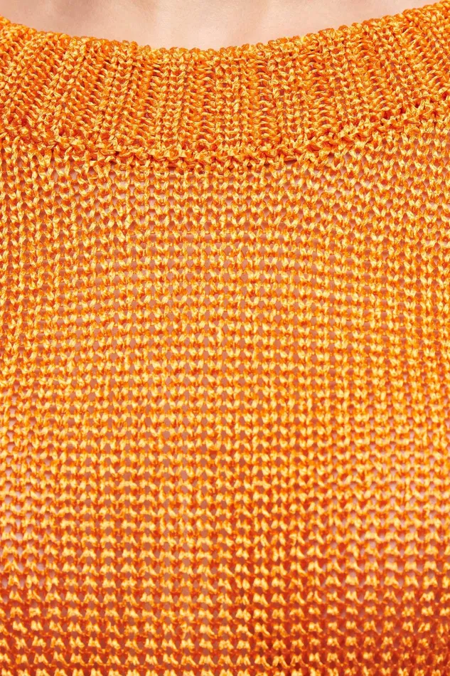 Luisa Spagnoli Knitwear Centrifuga Orange 8211 Women Luisa Spagnoli Knitwear Centrifuga Orange 8211 Women