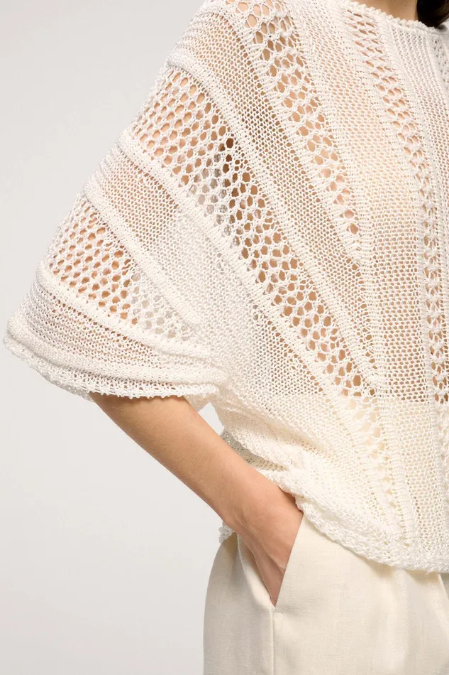 Luisa Spagnoli Knitwear Cerniera Cream 8211 Women Luisa Spagnoli Knitwear Cerniera Cream 8211 Women