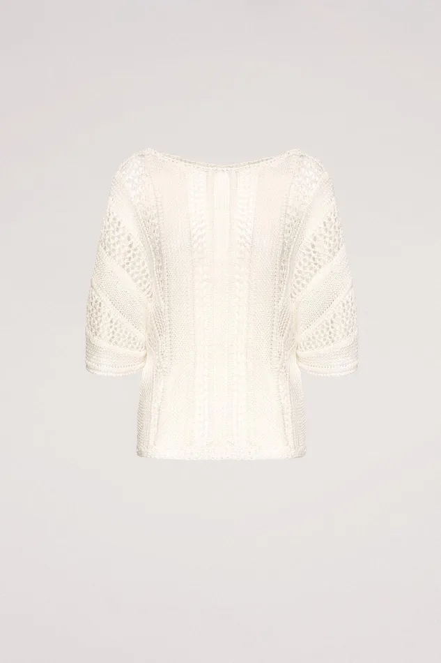 Luisa Spagnoli Knitwear Cerniera Cream 8211 Women Luisa Spagnoli Knitwear Cerniera Cream 8211 Women