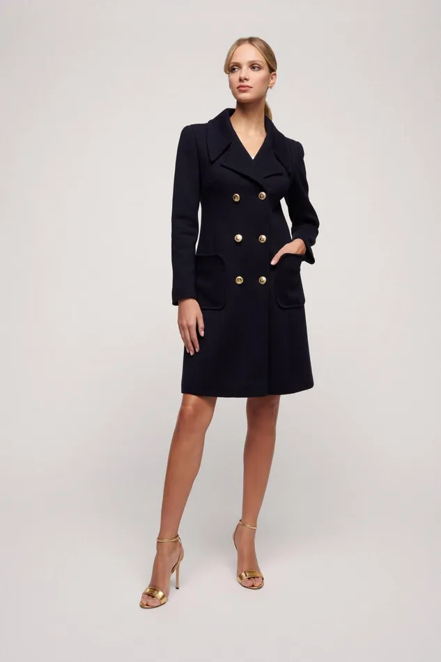 Luisa Spagnoli Outerwear Muschio Blue 8211 Women Luisa Spagnoli Outerwear Muschio Blue 8211 Women