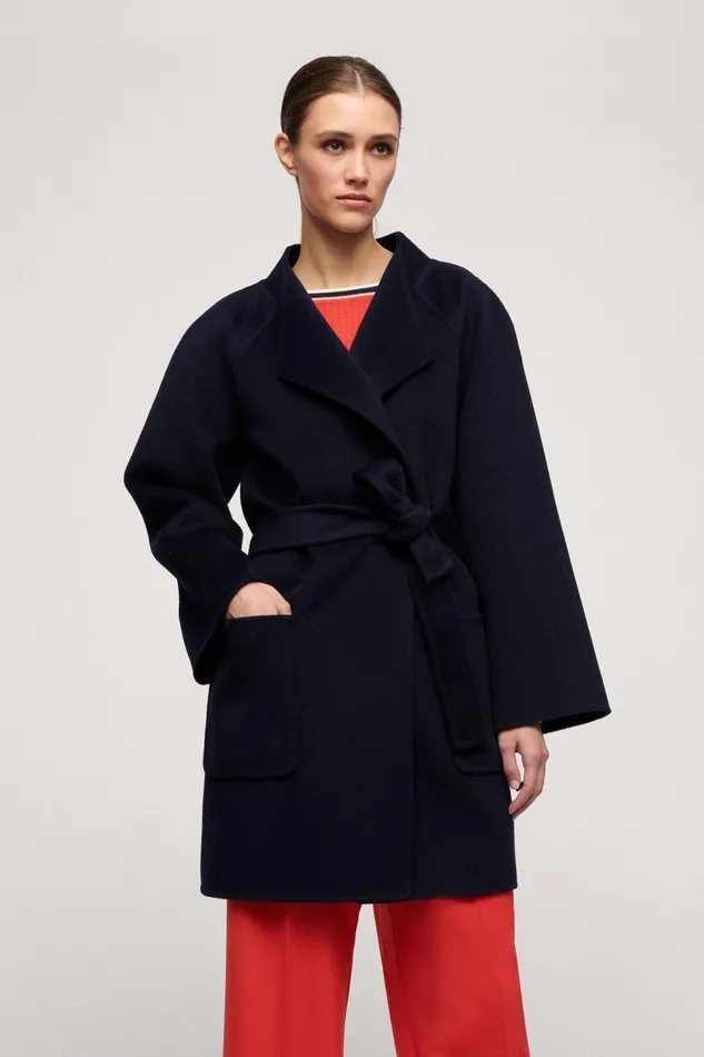 Luisa Spagnoli Outerwear Vassallo Blue 8211 Women