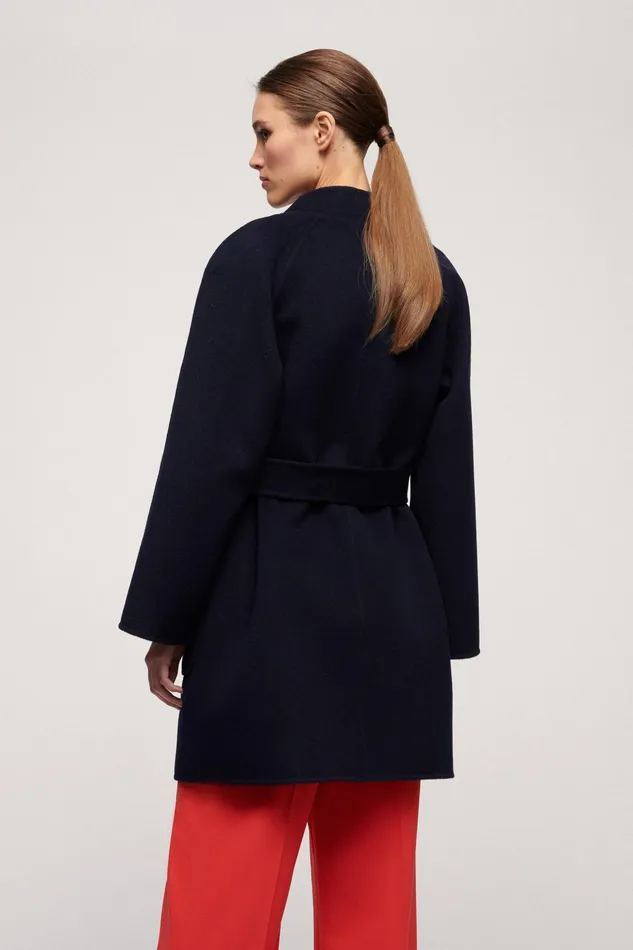 Luisa Spagnoli Outerwear Vassallo Blue 8211 Women Luisa Spagnoli Outerwear Vassallo Blue 8211 Women