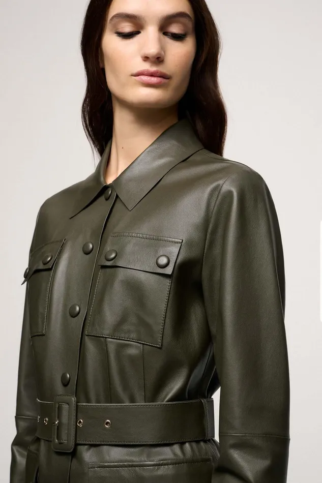 Luisa Spagnoli Outerwear Vezzano Military Green 8211 Women Luisa Spagnoli Outerwear Vezzano Military Green 8211 Women