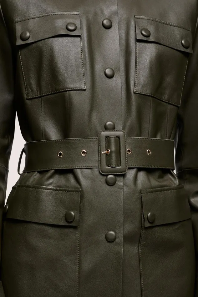 Luisa Spagnoli Outerwear Vezzano Military Green 8211 Women Luisa Spagnoli Outerwear Vezzano Military Green 8211 Women