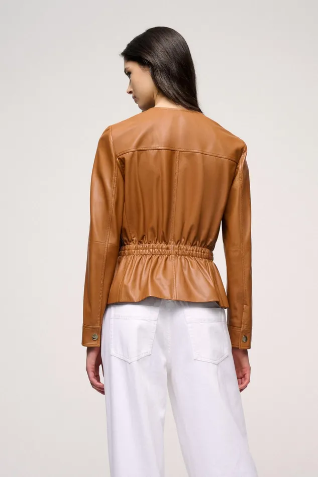 Luisa Spagnoli Outerwear Vicario Cognac 8211 Women Luisa Spagnoli Outerwear Vicario Cognac 8211 Women