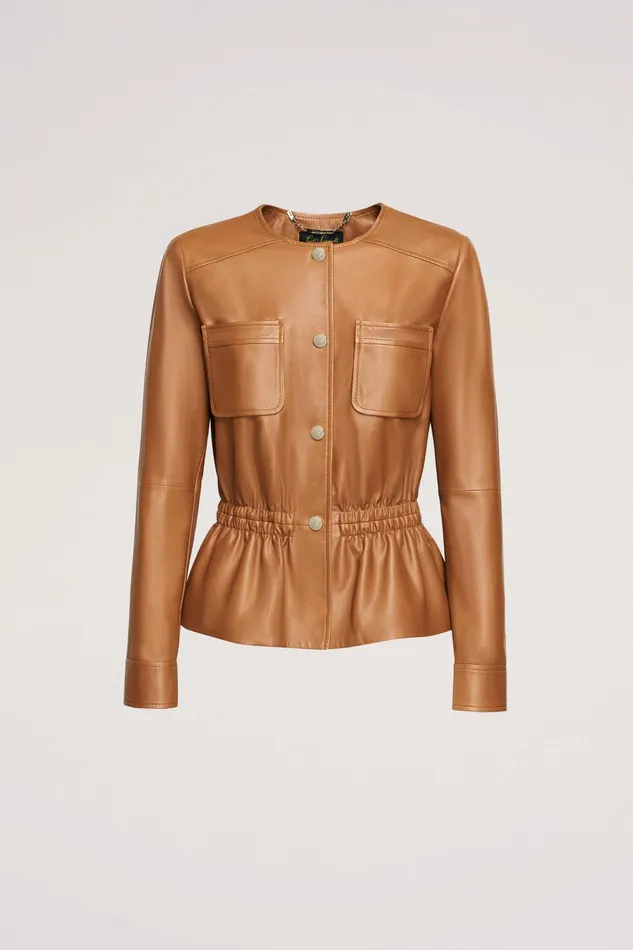 Luisa Spagnoli Outerwear Vicario Cognac 8211 Women Luisa Spagnoli Outerwear Vicario Cognac 8211 Women