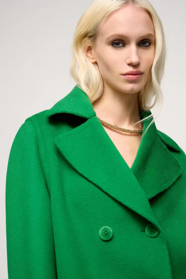 Luisa Spagnoli Outerwear Vivai Green 8211 Women Luisa Spagnoli Outerwear Vivai Green 8211 Women