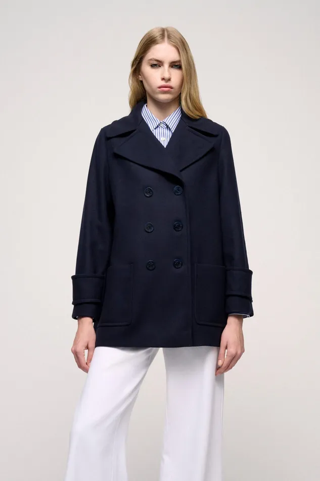 Luisa Spagnoli Outerwear Vivaio Blue 8211 Women