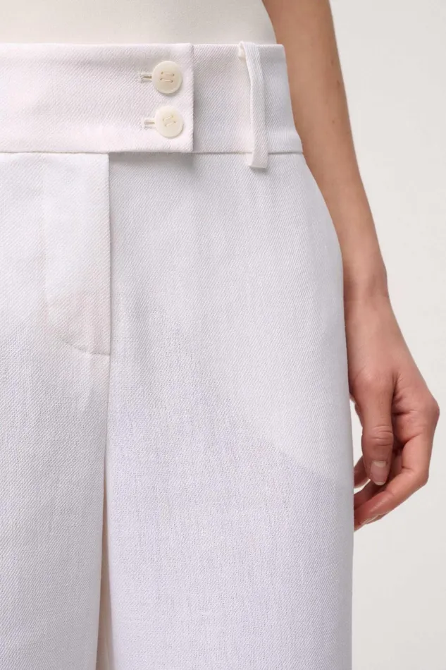 Luisa Spagnoli Pants Abitudine Cream 8211 Women Luisa Spagnoli Pants Abitudine Cream 8211 Women