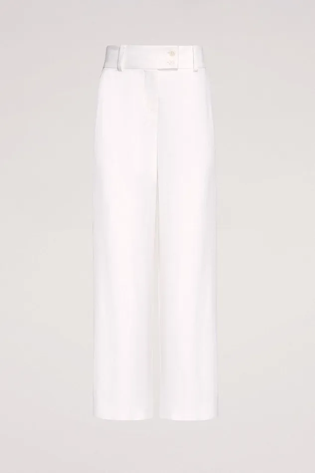 Luisa Spagnoli Pants Abitudine Cream 8211 Women Luisa Spagnoli Pants Abitudine Cream 8211 Women