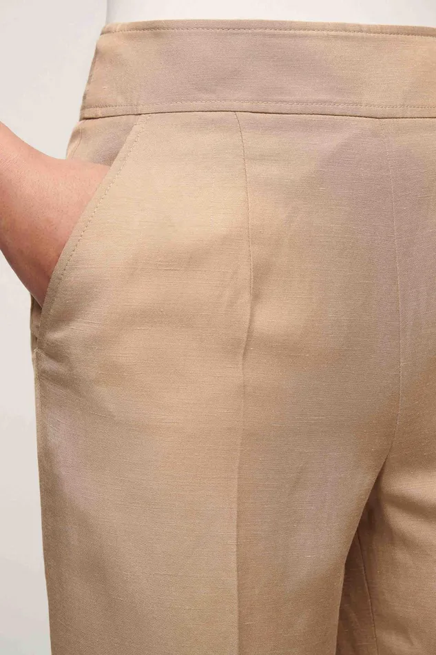 Luisa Spagnoli Pants Aders Beige 8211 Women Luisa Spagnoli Pants Aders Beige 8211 Women