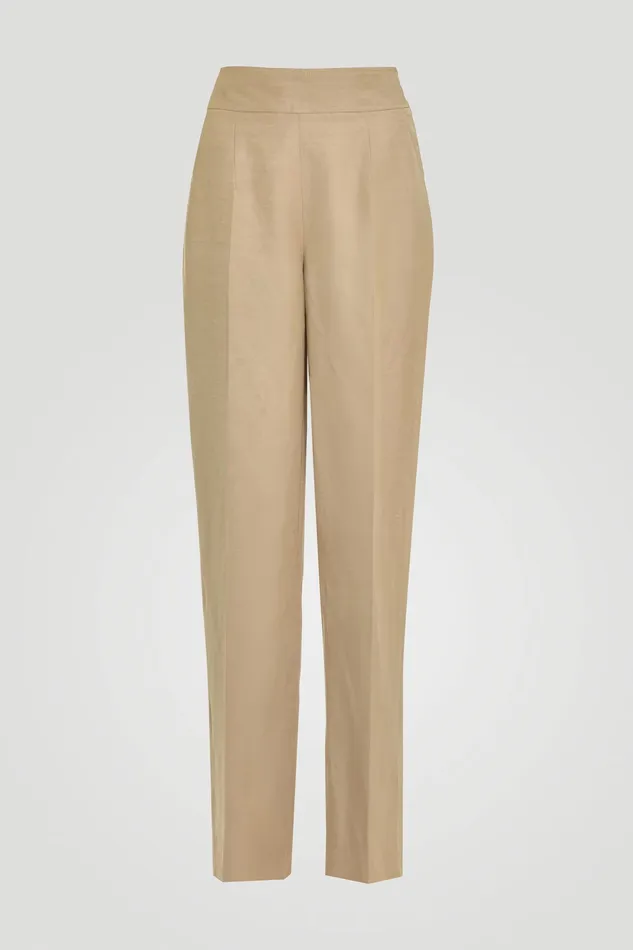 Luisa Spagnoli Pants Aders Beige 8211 Women Luisa Spagnoli Pants Aders Beige 8211 Women