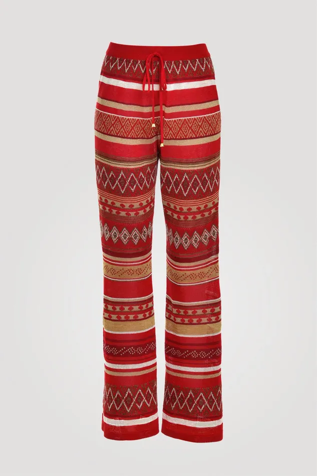 Luisa Spagnoli Pants Cocchiere Red 8211 Women Luisa Spagnoli Pants Cocchiere Red 8211 Women