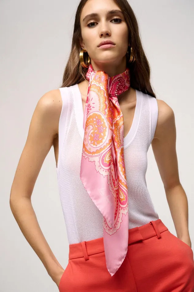 Luisa Spagnoli Scarves And Hats Rime Pink 8211 Women