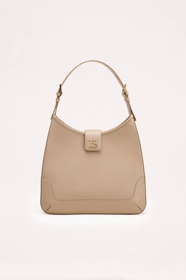 Luisa Spagnoli Shoulder Bags Icapri Mud Browngold 8211 Women Luisa Spagnoli Shoulder Bags Icapri Mud Browngold 8211 Women