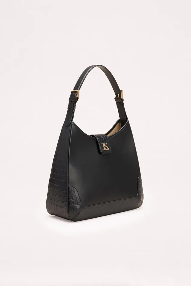 Luisa Spagnoli Shoulder Bags Icapribis Blackgold 8211 Women Luisa Spagnoli Shoulder Bags Icapribis Blackgold 8211 Women