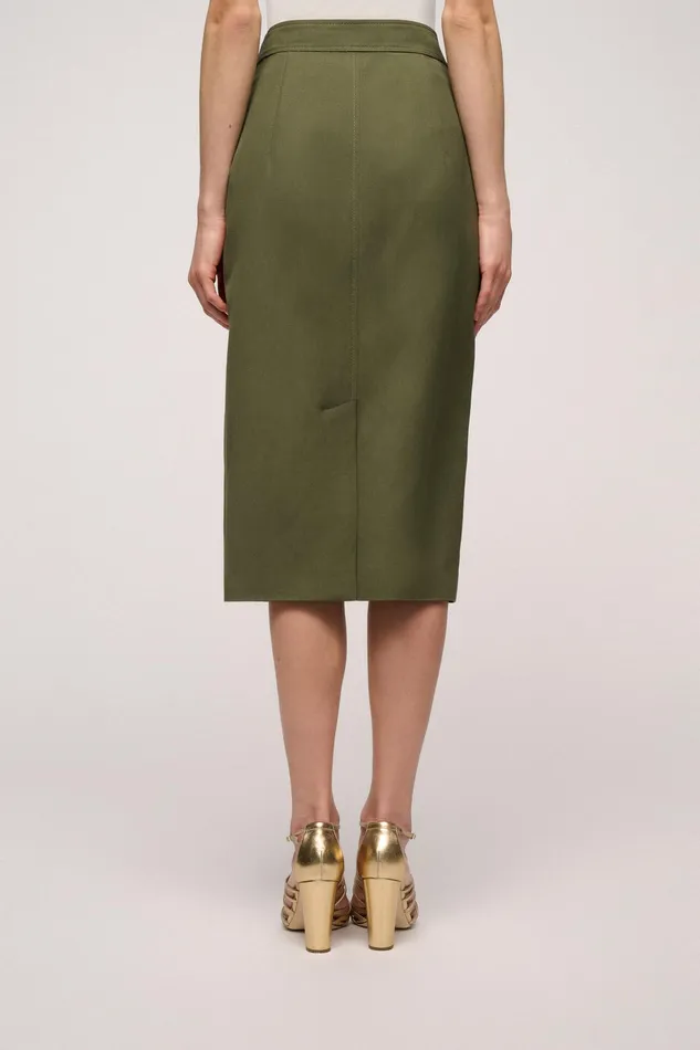 Luisa Spagnoli Skirts And Shorts Targa Military Green 8211 Women Luisa Spagnoli Skirts And Shorts Targa Military Green 8211 Women