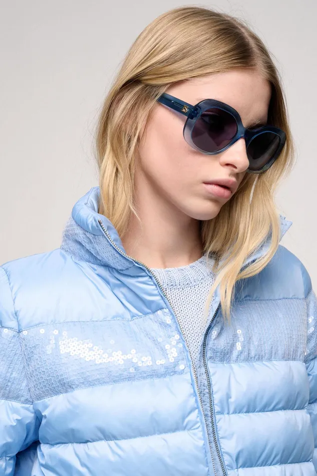 Luisa Spagnoli Sunglasses Xbeatrice Bluegold 8211 Women