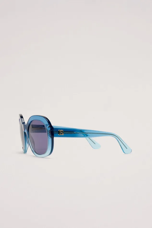 Luisa Spagnoli Sunglasses Xbeatrice Bluegold 8211 Women Luisa Spagnoli Sunglasses Xbeatrice Bluegold 8211 Women