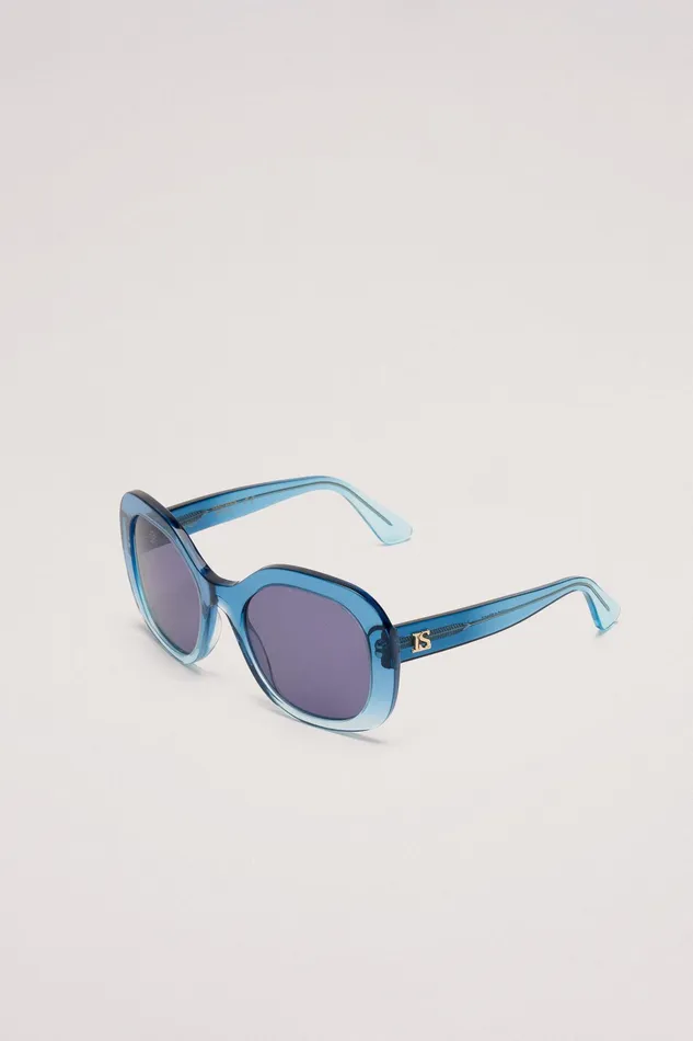 Luisa Spagnoli Sunglasses Xbeatrice Bluegold 8211 Women Luisa Spagnoli Sunglasses Xbeatrice Bluegold 8211 Women