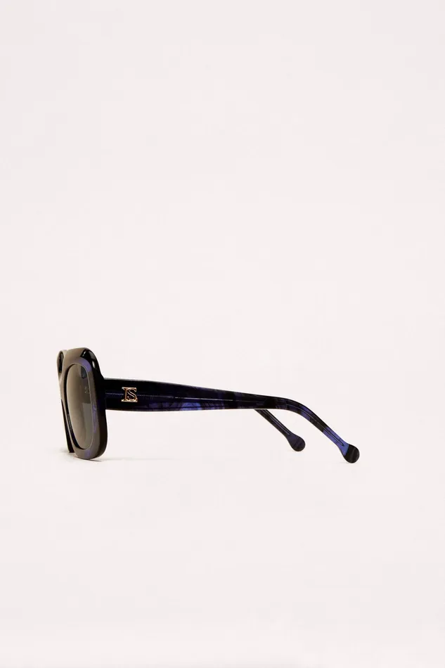 Luisa Spagnoli Sunglasses Xbrigitte Bluegold 8211 Women Luisa Spagnoli Sunglasses Xbrigitte Bluegold 8211 Women
