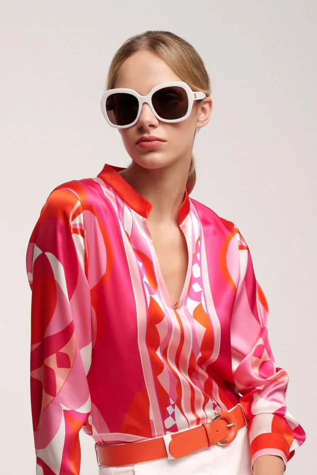 Luisa Spagnoli Sunglasses Xsofia Whitegold 8211 Women
