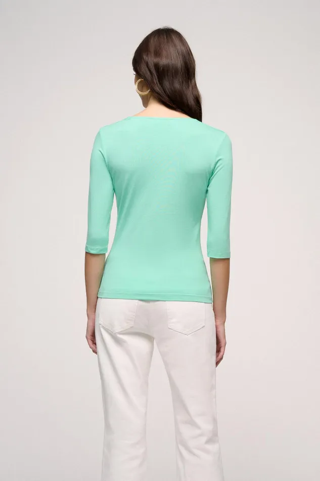 Luisa Spagnoli Tops And TShirts Banco Turquoise 8211 Women Luisa Spagnoli Tops And TShirts Banco Turquoise 8211 Women