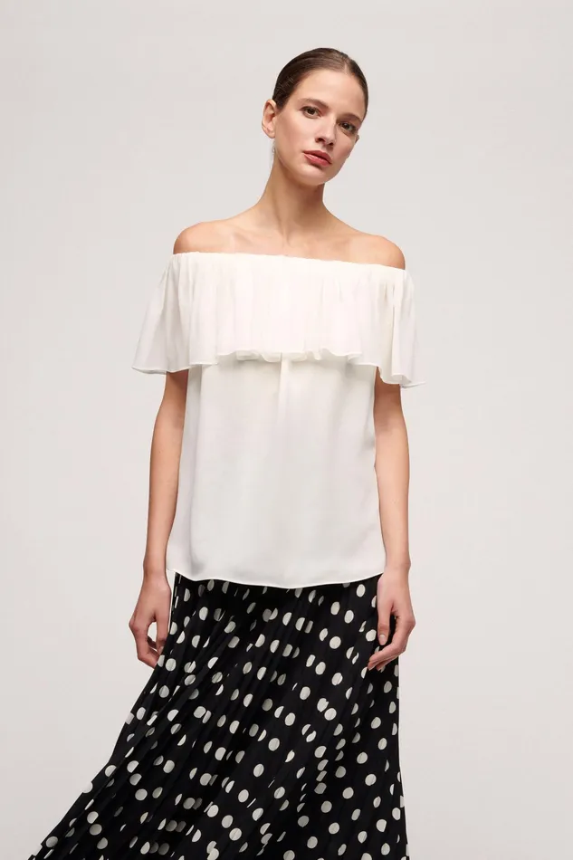 Luisa Spagnoli Tops And TShirts Beta Cream 8211 Women
