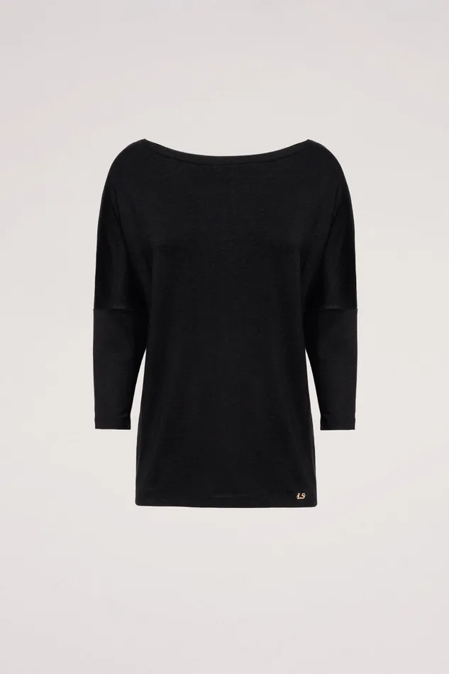 Luisa Spagnoli Tops And TShirts Bibla Black 8211 Women Luisa Spagnoli Tops And TShirts Bibla Black 8211 Women