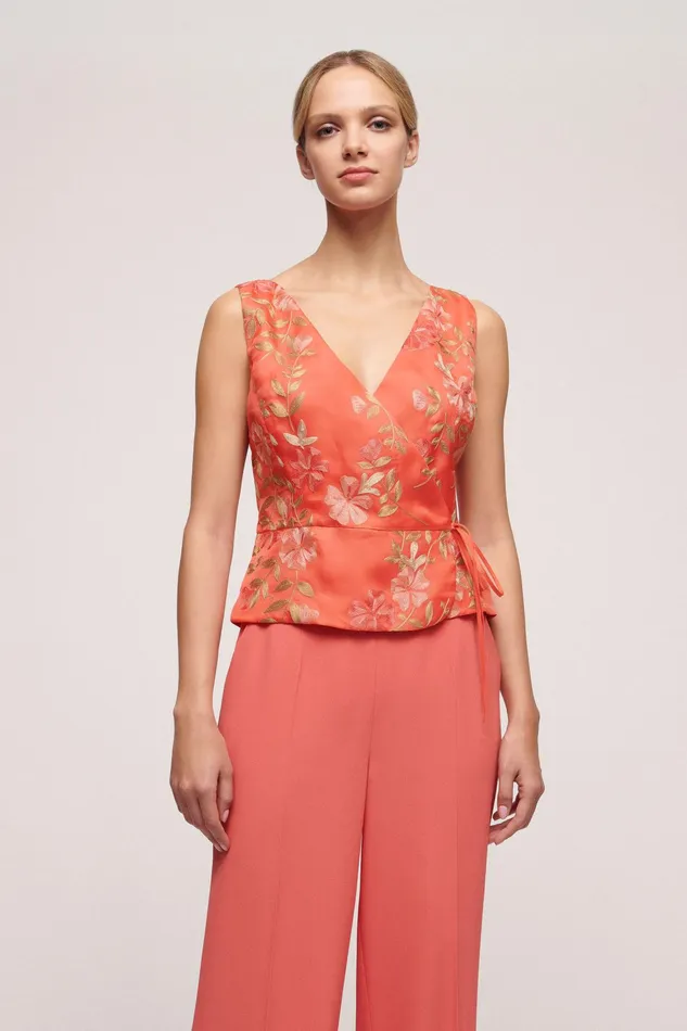 Luisa Spagnoli Tops And TShirts Blond Coral 8211 Women