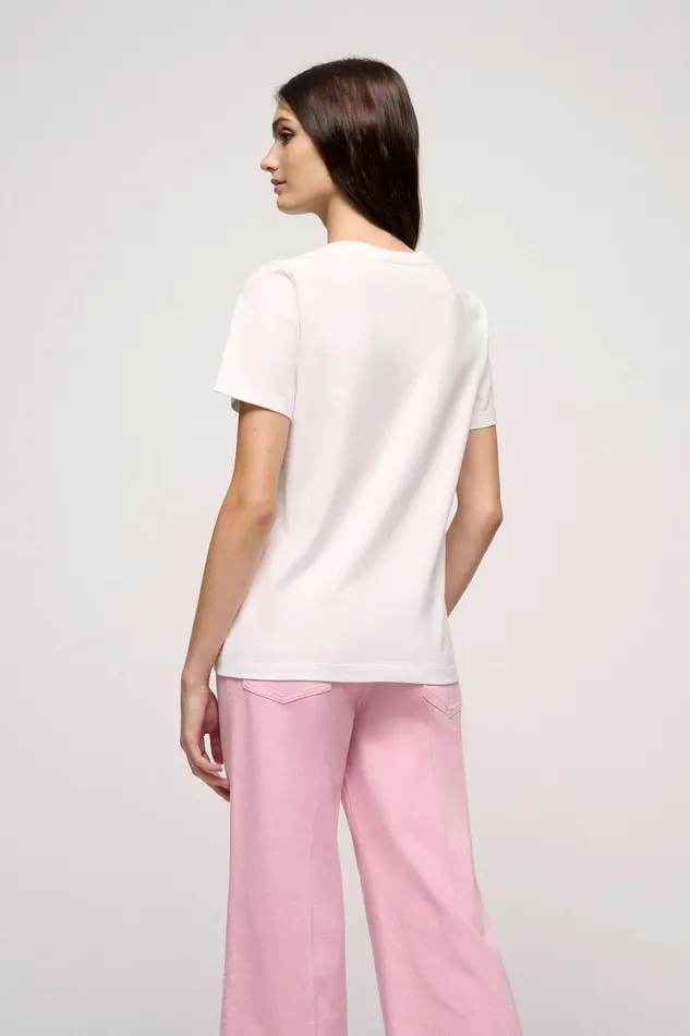Luisa Spagnoli Tops And TShirts Bonomia Cream 8211 Women Luisa Spagnoli Tops And TShirts Bonomia Cream 8211 Women