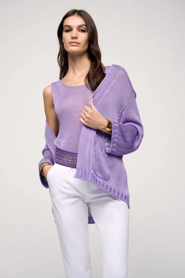 Luisa Spagnoli Tops And TShirts Caretta Lilac 8211 Women Luisa Spagnoli Tops And TShirts Caretta Lilac 8211 Women