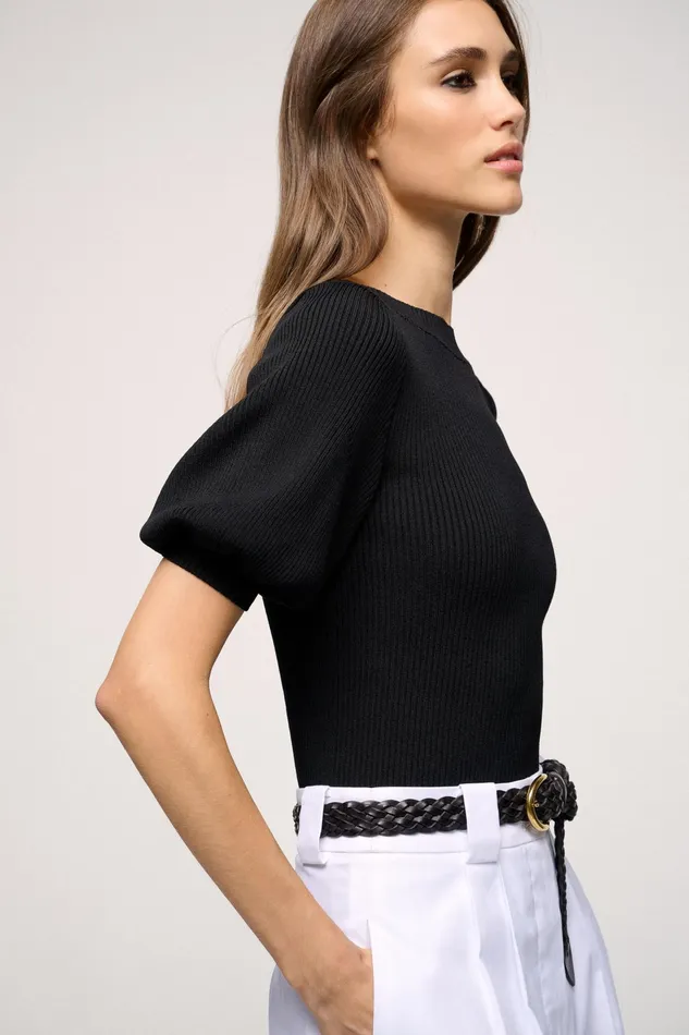 Luisa Spagnoli Tops And TShirts Cauzione Black 8211 Women Luisa Spagnoli Tops And TShirts Cauzione Black 8211 Women
