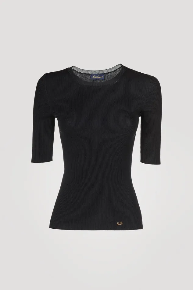 Luisa Spagnoli Tops And TShirts Cedrata Black 8211 Women Luisa Spagnoli Tops And TShirts Cedrata Black 8211 Women