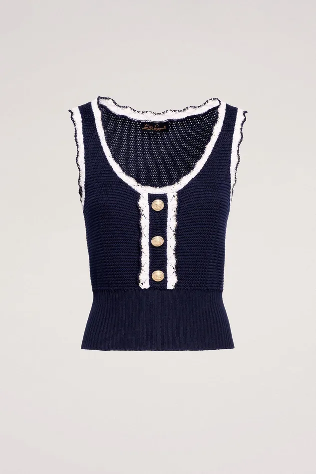 Luisa Spagnoli Tops And TShirts Chinino Bluewhiteyellow 8211 Women Luisa Spagnoli Tops And TShirts Chinino Bluewhiteyellow 8211 Women