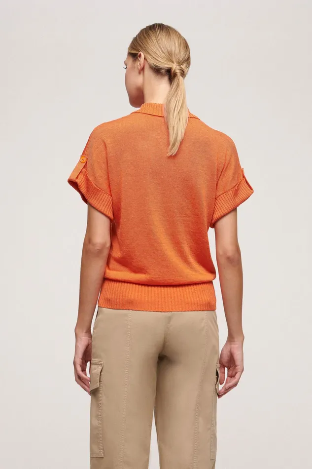 Luisa Spagnoli Tops And TShirts Concetta Orange 8211 Women Luisa Spagnoli Tops And TShirts Concetta Orange 8211 Women