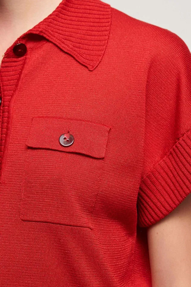 Luisa Spagnoli Tops And TShirts Concetta Red 8211 Women Luisa Spagnoli Tops And TShirts Concetta Red 8211 Women