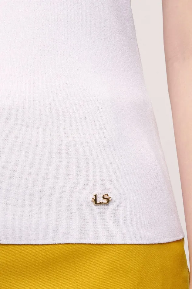 Luisa Spagnoli Tops And TShirts Culla White 8211 Women Luisa Spagnoli Tops And TShirts Culla White 8211 Women