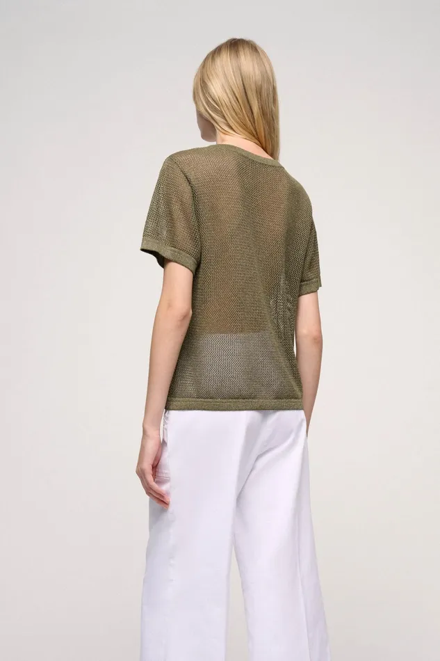 Luisa Spagnoli Tops And TShirts Culto Military Green 8211 Women Luisa Spagnoli Tops And TShirts Culto Military Green 8211 Women