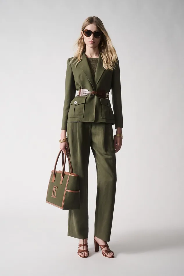 Luisa Spagnoli Tops And TShirts Culto Military Green 8211 Women Luisa Spagnoli Tops And TShirts Culto Military Green 8211 Women