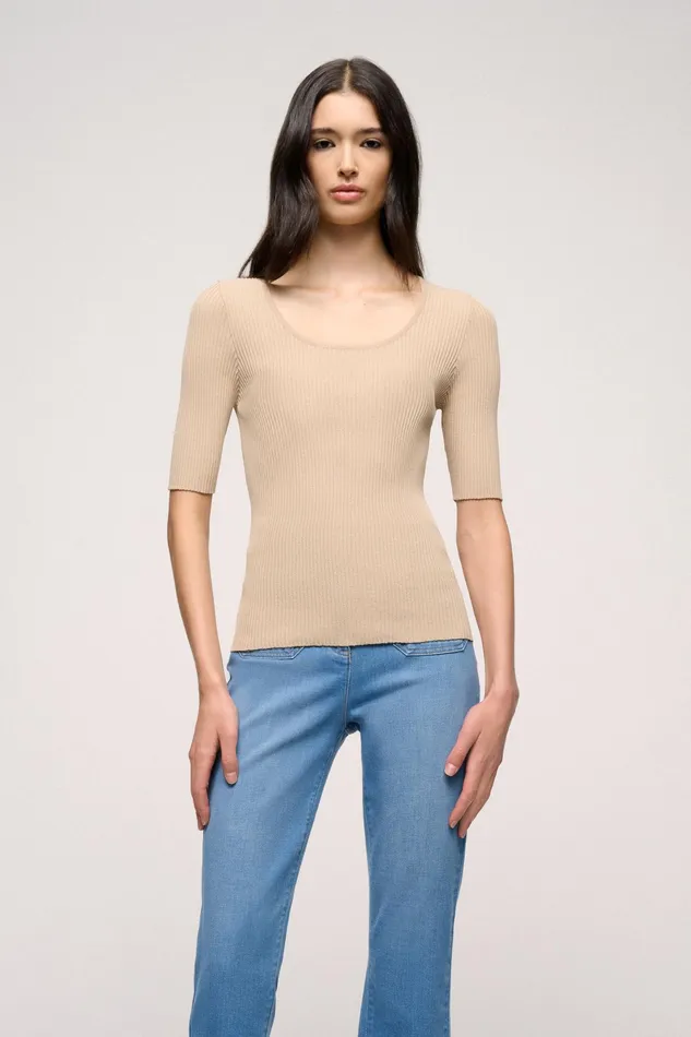 Luisa Spagnoli Tops And TShirts Cumana Beige 8211 Women