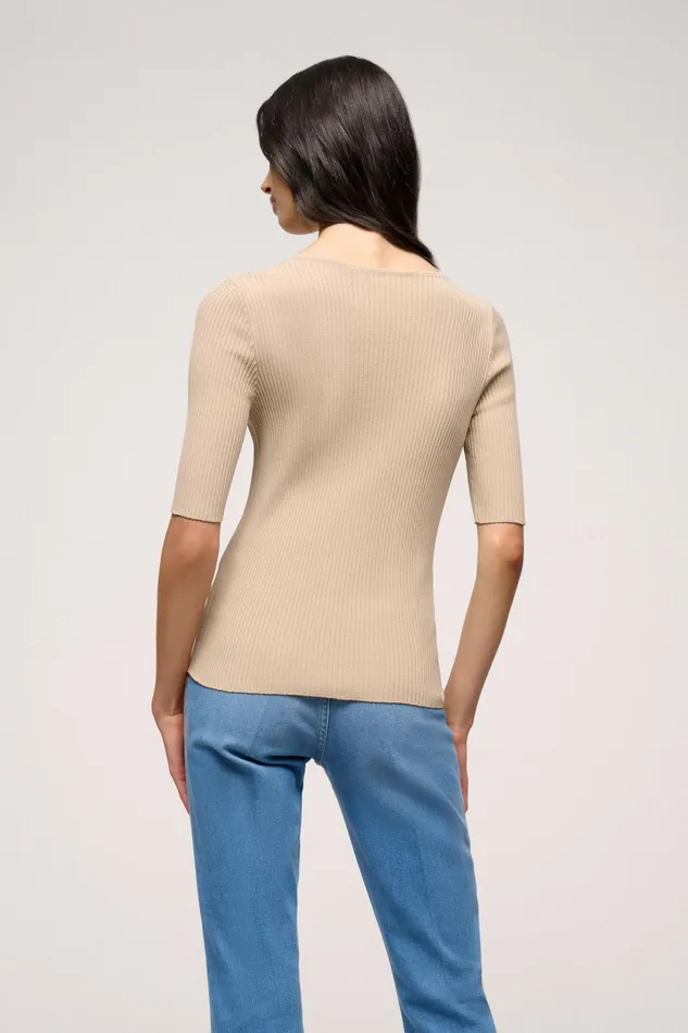 Luisa Spagnoli Tops And TShirts Cumana Beige 8211 Women Luisa Spagnoli Tops And TShirts Cumana Beige 8211 Women