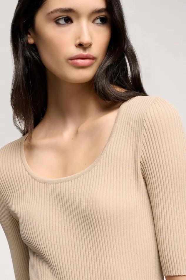 Luisa Spagnoli Tops And TShirts Cumana Beige 8211 Women Luisa Spagnoli Tops And TShirts Cumana Beige 8211 Women