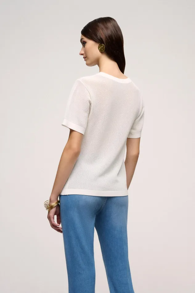 Luisa Spagnoli Tops And TShirts Curriculum Cream 8211 Women Luisa Spagnoli Tops And TShirts Curriculum Cream 8211 Women